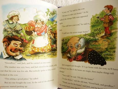 Anglická kniha jack and the beanstalk,