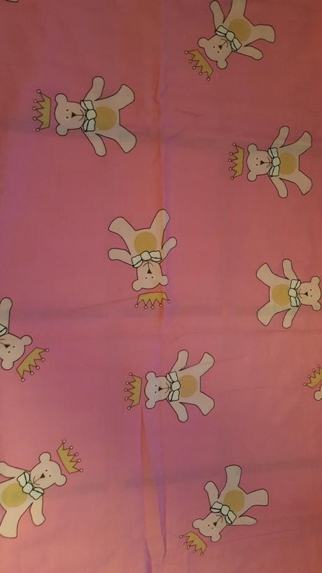 Obliecky medvedik macko dievcenske, šírka (cm): 100,dĺžka (cm): 130