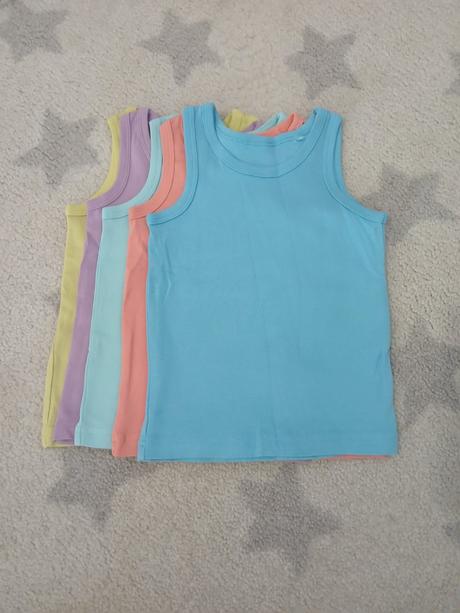 Krásne tielka 5 ks, next, vel. 104, next,104