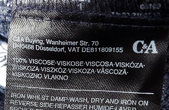 Letné šaty s margarétkami, c&a,56