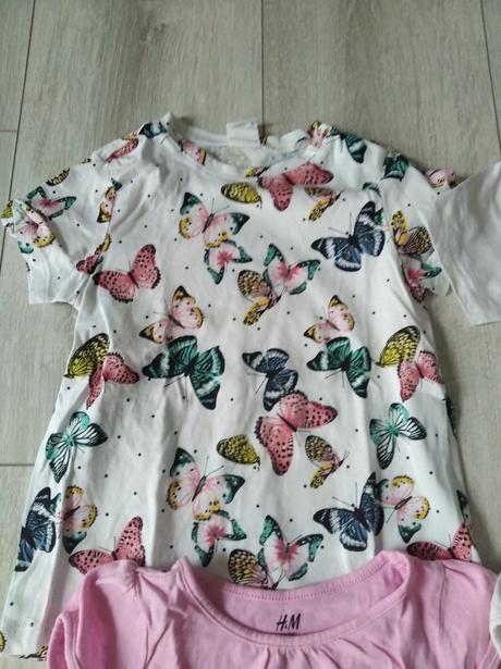 Tričká hm, h&m,92