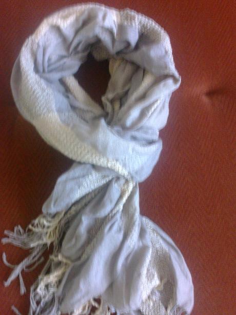 Šálik riasený, xl