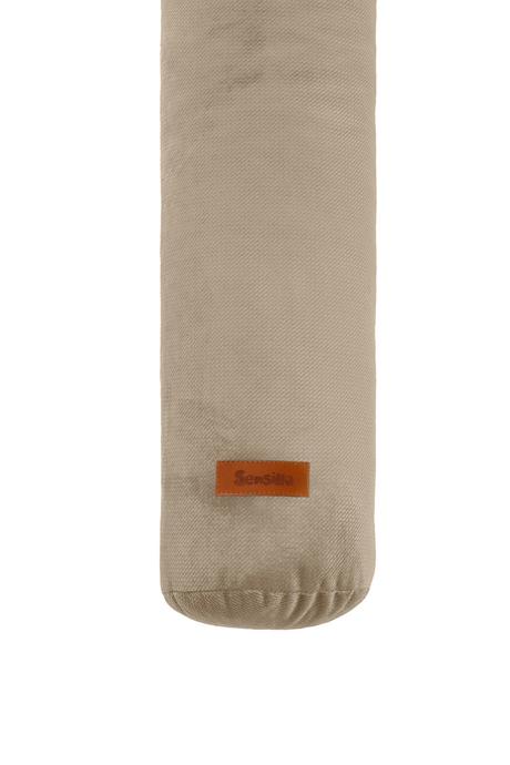 Sensillo ochranný valec do postieľky velvet - béžo, dĺžka (cm): 200