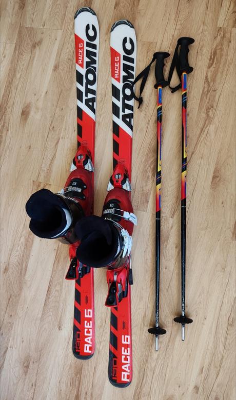 Lyžiarsky set, atomic,130-139 cm