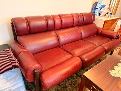 Kožená sedacia súprava, 