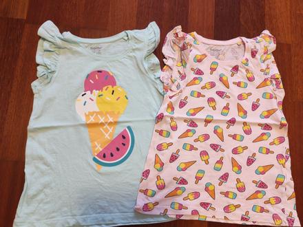 Tričká bez rukávov, lupilu,128