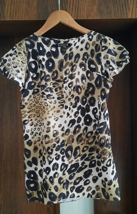 Tigrovaný top, guess,xs