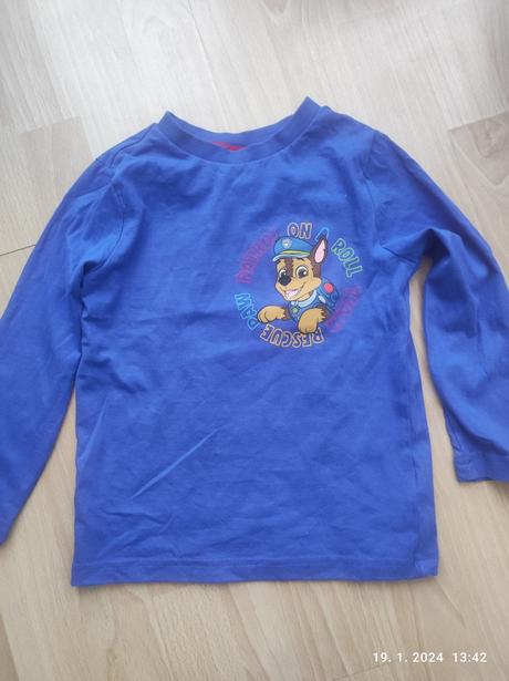 Tričko dlhý rukáv pre chlapca, f&f,110