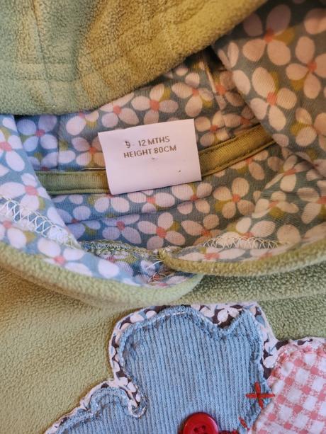 Flisova mikinka, next,80