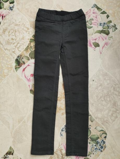 Dievčenské džeginsy, h&m,128