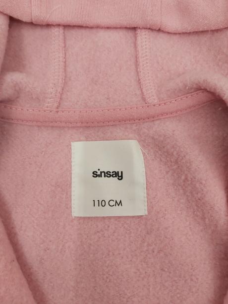 Ružová mikinka, sinsay,110