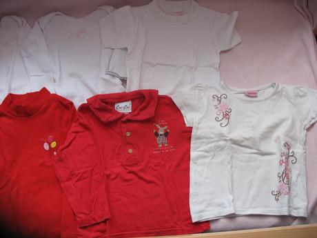 Tričká, tielka, body, 92