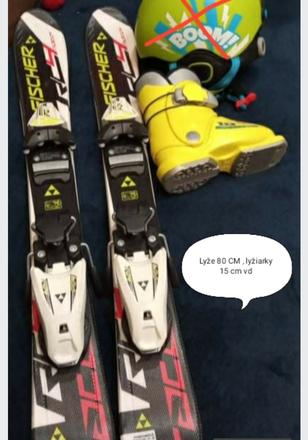 Lyže a lyžiarsky, fischer,80-89 cm