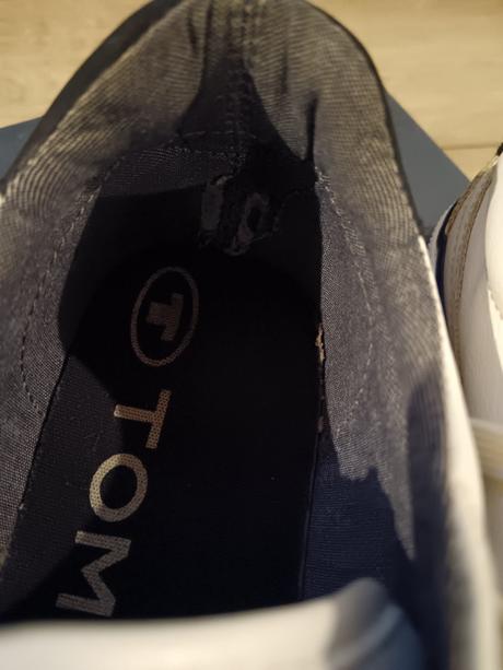 Kožené topánky, tom tailor,35