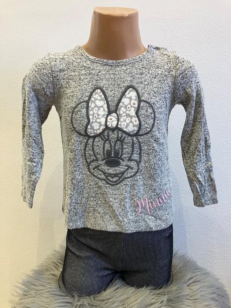 Dievčenský melírovaný sveter minnie (92), disney,92
