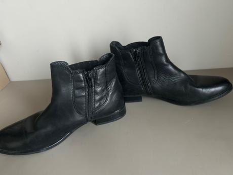 Kožené kotníkové topánky, 39