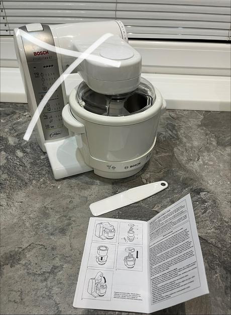 Nadstavec na výrobu zmrzliny bosch muz4eb1, bosch