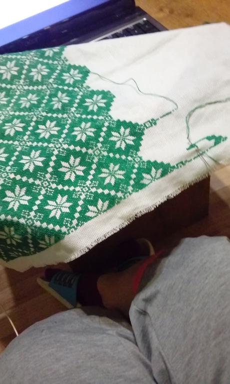 Vyšívané obliečky na vankúše, 