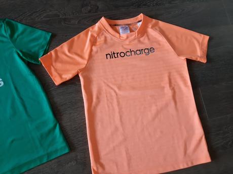 2 funkčne trička, adidas,140