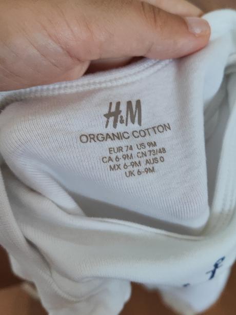 Body s kotvičkou, h&m,74