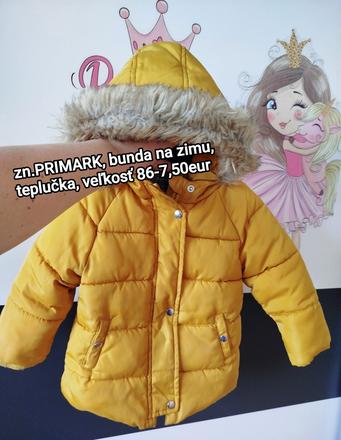 Primark bundička na zimu, primark,86