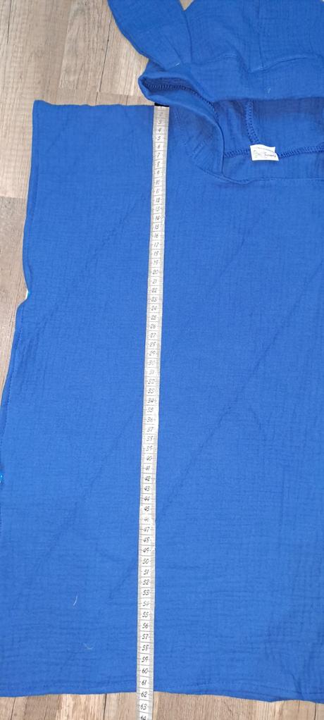 Pončo na kúpanie mušelín, 