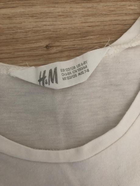 Šaty jednorožec, h&m,122