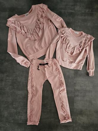 Baby powder handmade set mama a dcéra, 116