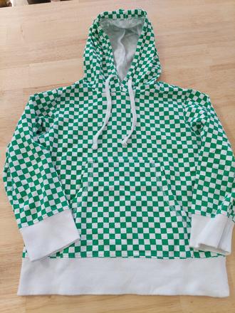 Kocková mikina, 128