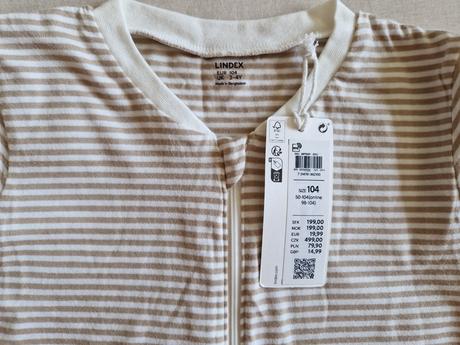 Pyžamkový overal lindex, lindex,104