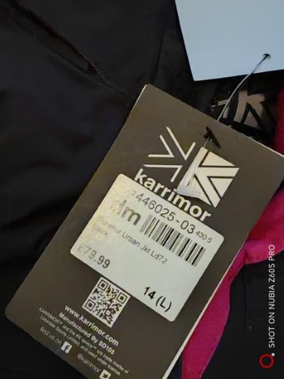 Karrimor funkcna neprefukatelna,nepremokava l/xl, karrimor,l