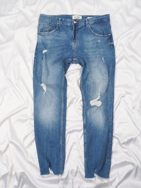 Kvalitné unisex rifle pull&bear, pull&bear,42