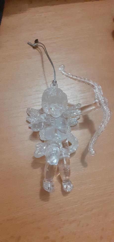 Závesná ozdoba anjel amorov šíp, 