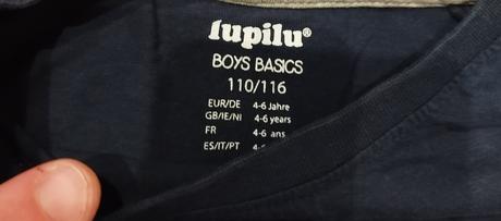 Tričká s krátkym rukávom v. 110/116, lupilu,110