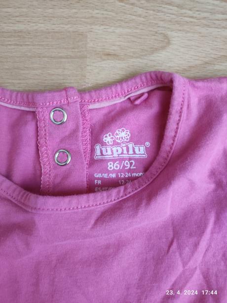 Letný overal pre dievčatko 92, lupilu,92