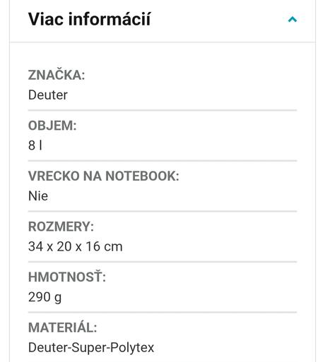 Detský batoh deuter, 