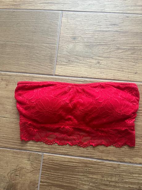 Krásna červená podprsenka l, h&m,l