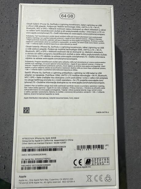 Iphone xs 64gb, apple