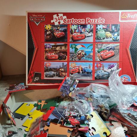 Puzzle mcqueen cars,