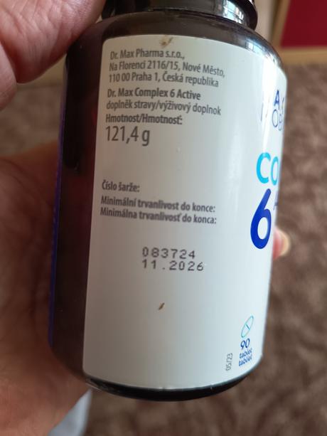 Complex 6 active 90 tab.,
