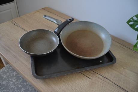 Kuchynský set, 2x panvica s kameninovým povrchom,