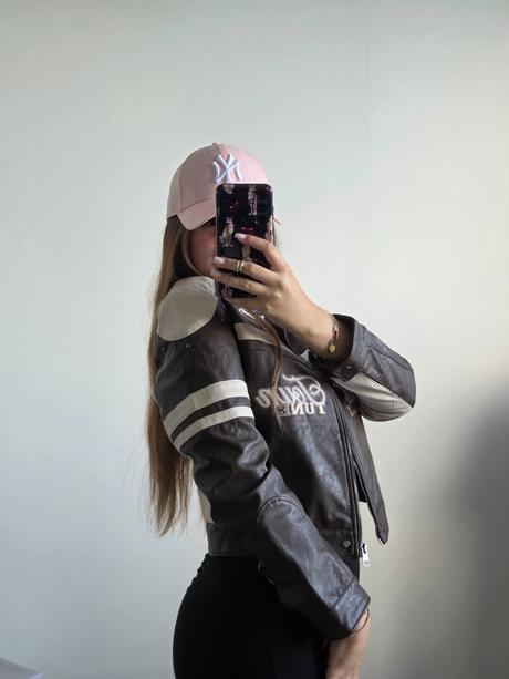 Bershka trendy koženka, bershka,s