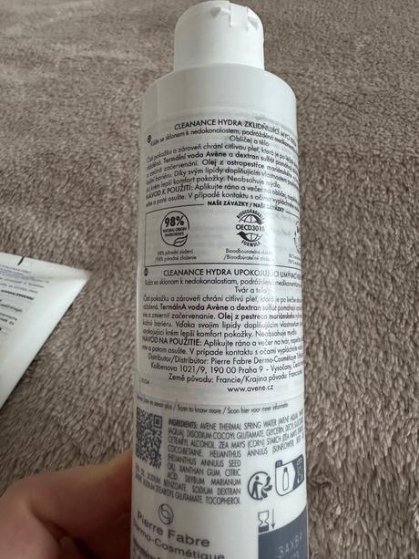 Avène cleanance hydra čistiaci krém,