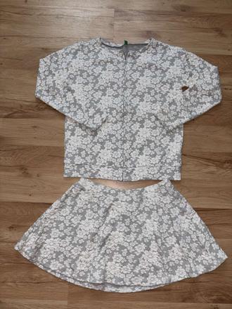 Komplet benetton 11/12 rokov, benetton,152
