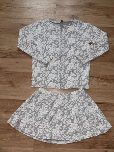 Komplet benetton 11/12 rokov, benetton,152