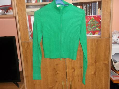 Dámsky sveter na zips 2ks, l