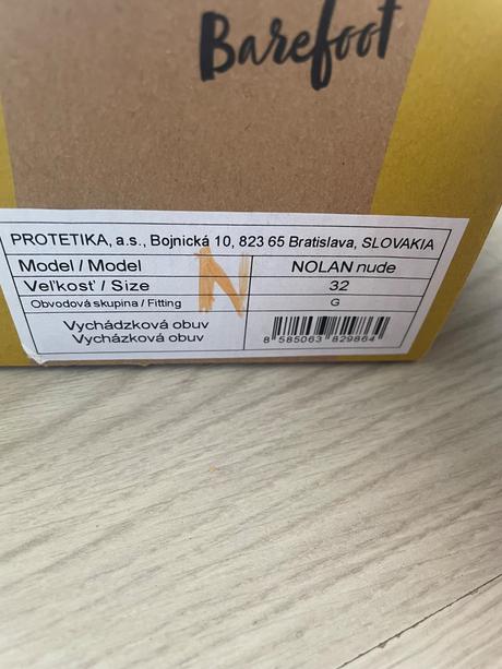 Protetika tenisky nude, protetika,32