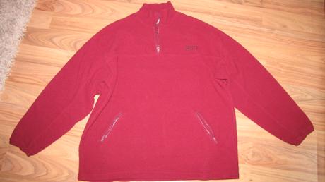 Flisovú mikinu na zips, xl