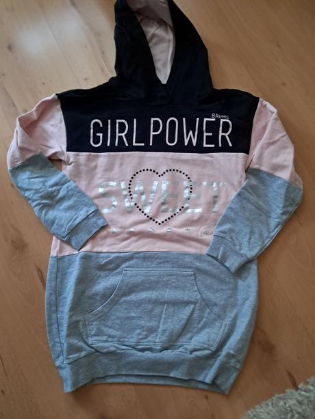 Detská predlzena mikina/saty, 152