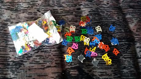 Konfety na párty 18, 